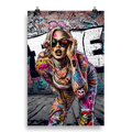 POSTER STREET GIRL